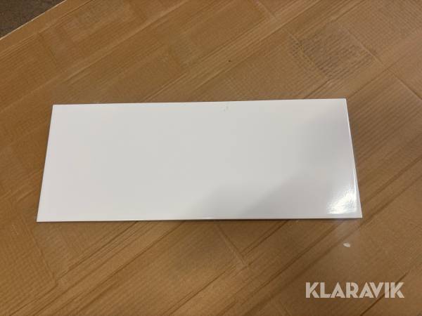 Kakelplattor vit blank 20x50cm 19 kvm