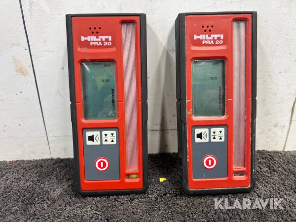Lasermottagare Hilti PRA 20
