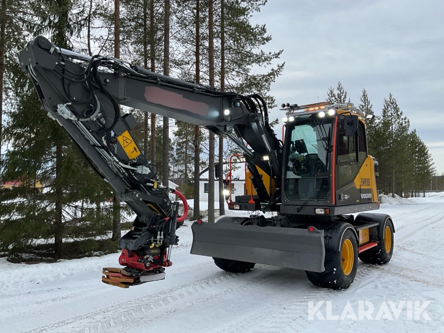 Hjulgrävare Volvo EWR130E