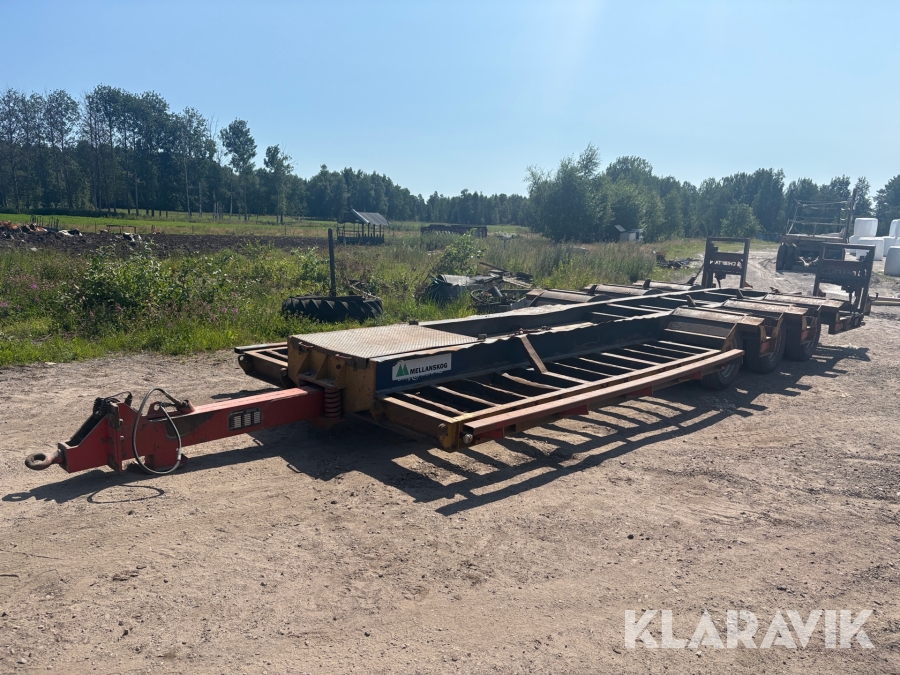 Maskintrailer Chieftain Agri Low Loader