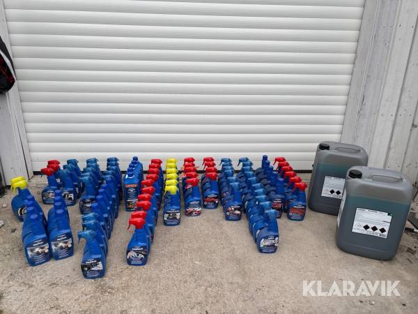 Stort parti bilvård Fraber