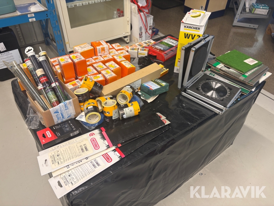 Parti med verkstadstillbehör