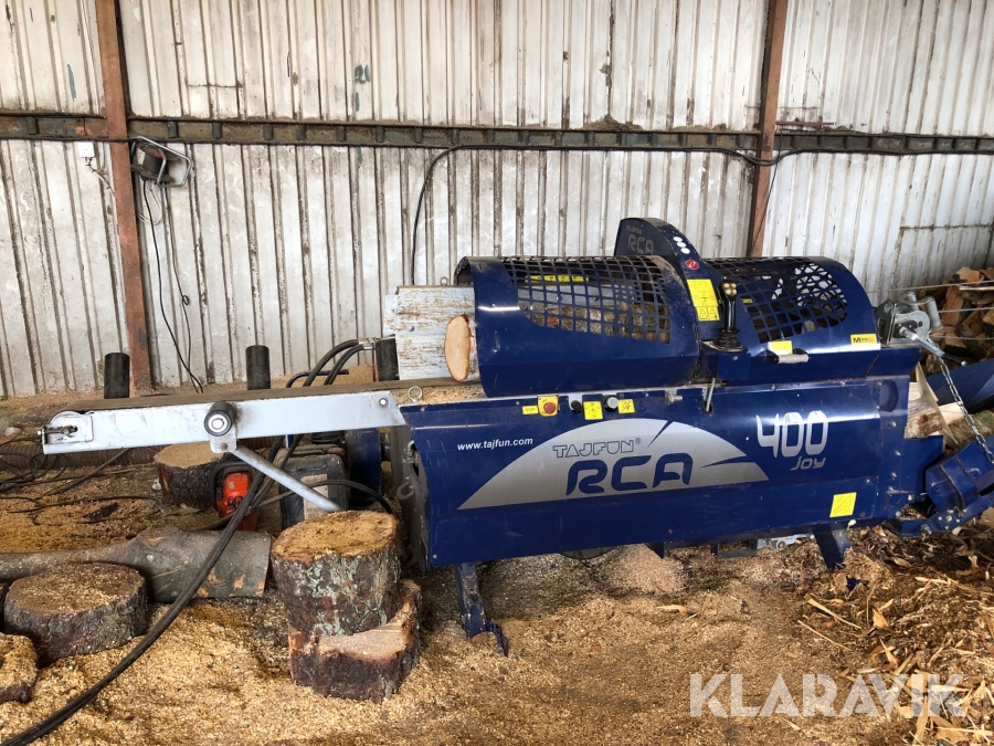 Vedprocessor Tajfun 400 Joy med stegmatarbord