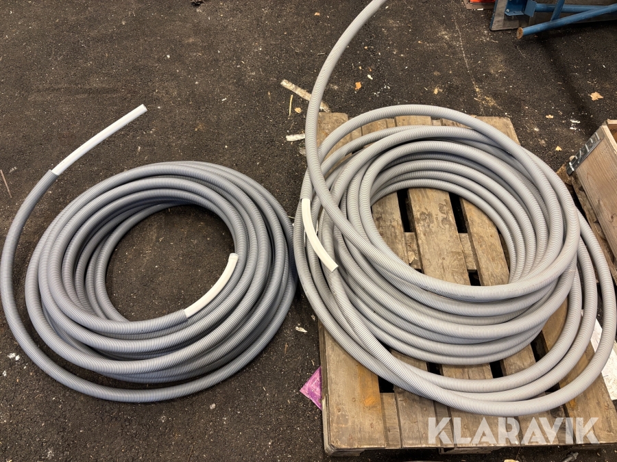 Plaströr i flexslang VVS