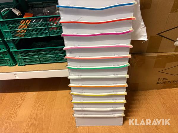 Neonlister LED 12 olika färger med tillbehör