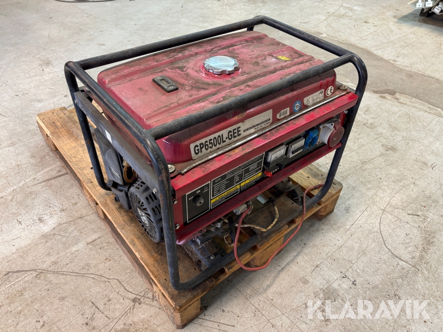 Elverk Glendale GP6500L-GEE