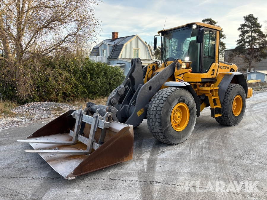 Hjullastare Volvo L70F med redskap