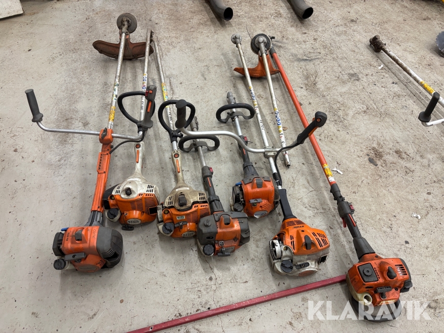 Parti med grästrimmer Stihl 7 st