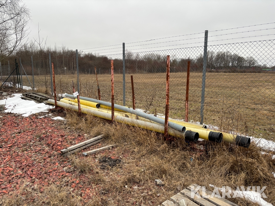 Ställning med diverse markrör