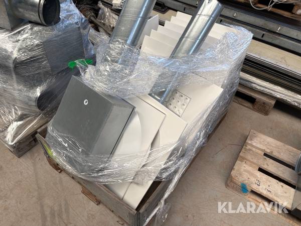 Ventilationsdelar, takdon