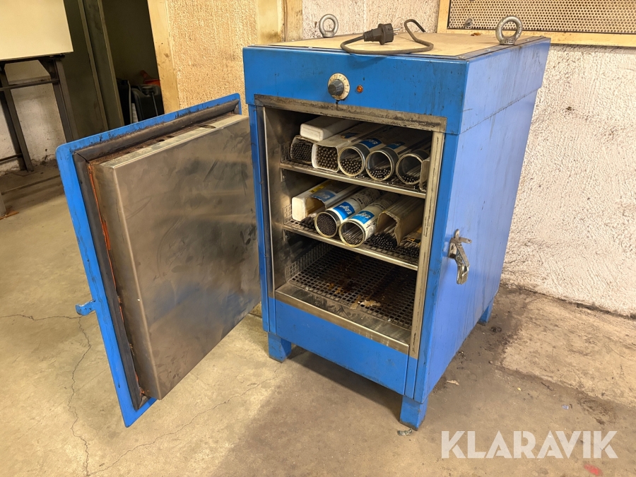 Värmeskåp för elektroder ElectroHeat AB SD 150 med elektroder