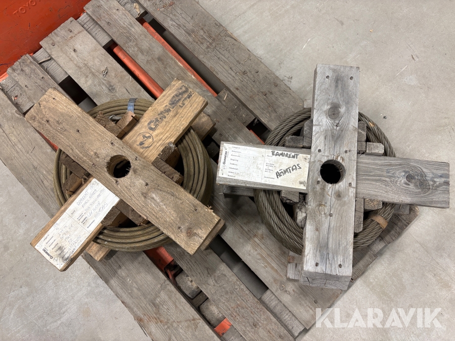 Lyftlina / lyftvajer Gunnebo