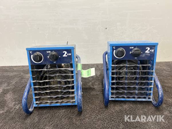 Varmluftsfläktar El-Björn VF21A