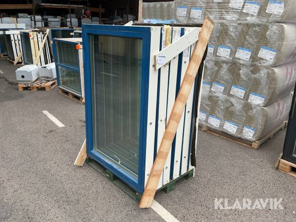 Fönster Elitfönster 11x16 öppningsbart totalt 6st