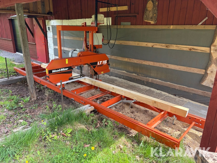 Bandsågverk Wood-Mizer LT15