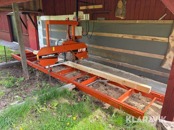 Bandsågverk Wood-Mizer LT15