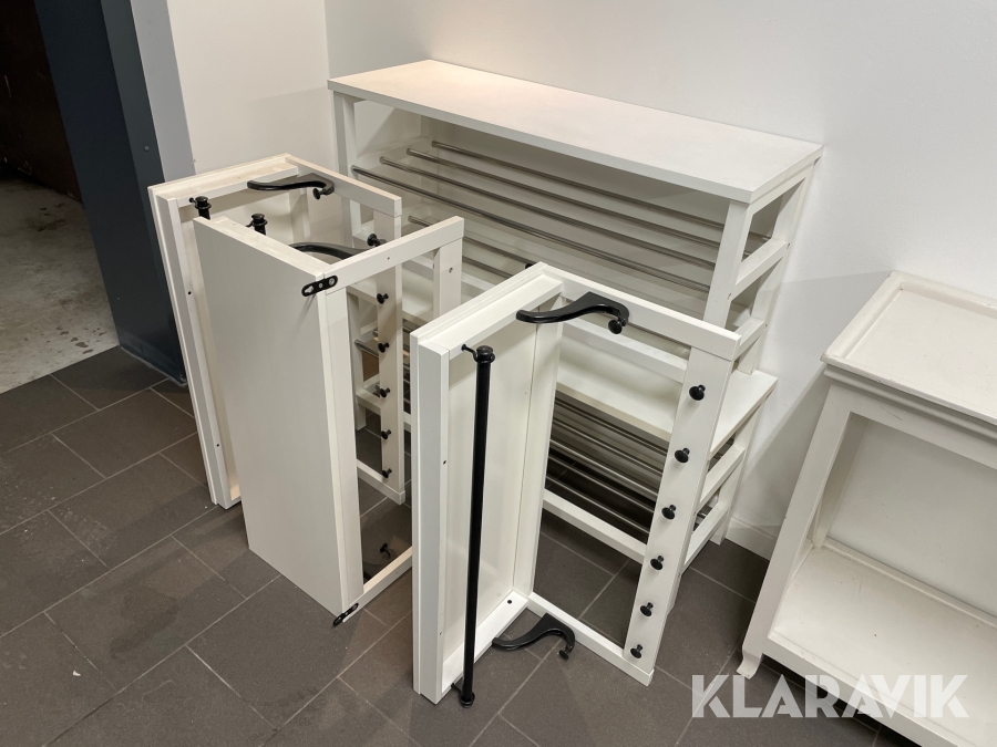 Skohylla och hatthyllor Ikea Hemnes