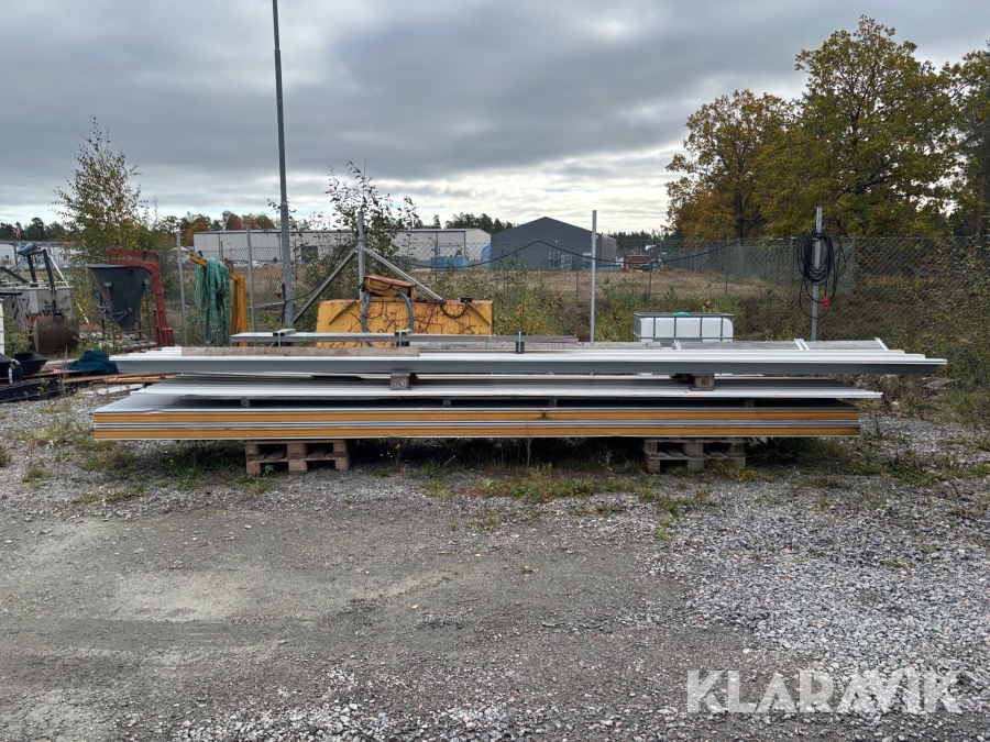 Takplåt och väggplåt