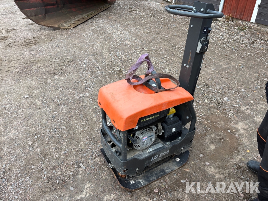 Markvibrator/vibroplatta Husqvarna LG 204 med Fram/back