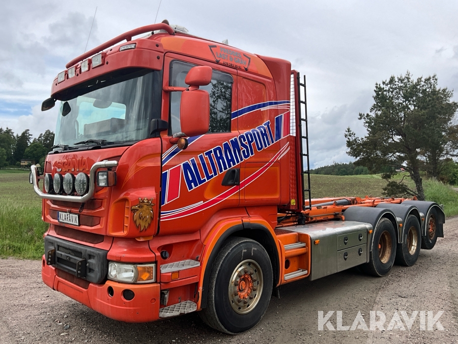 Lastväxlare Scania R480 8x4