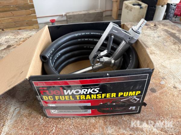 Slang & munstycke till pump Fuel Works