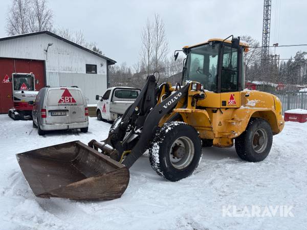Hjullastare Volvo L45B med redskap