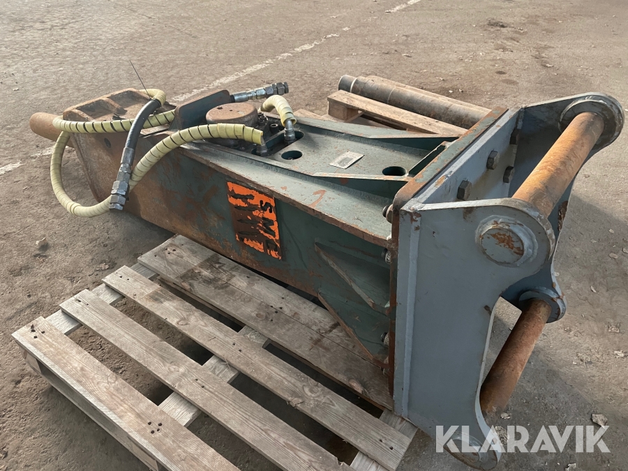 Hydraulhammare S80 fäste SMC XS-2000N 2600 kg