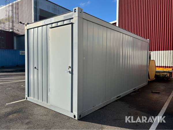 Kontorsbod / kontorsmodul extra bred med öppen planlösning Bodbörsen