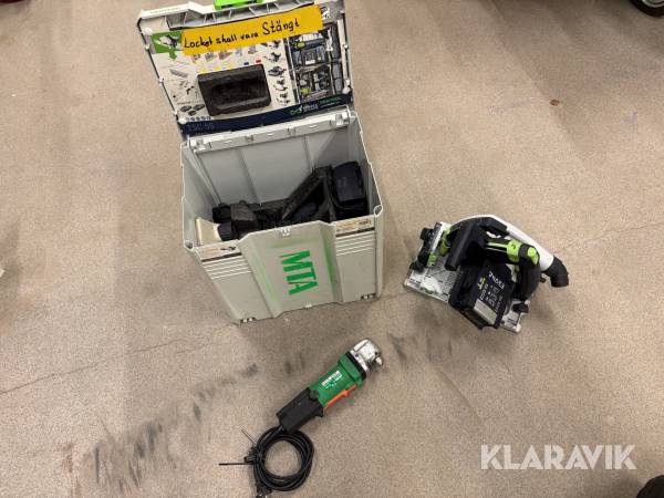 Sänksåg / Vinkelporrmaskin Festool/hitachi