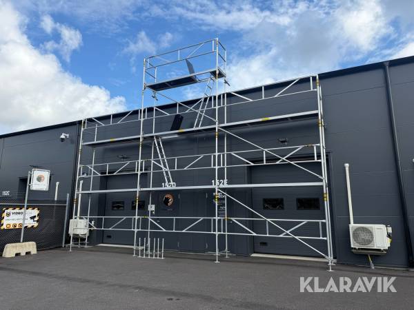 Ramställning aluminium SLV 9,21x7,5m