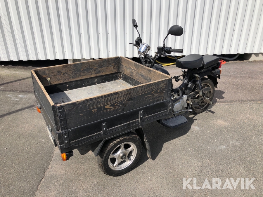 Flakmoped Grålle