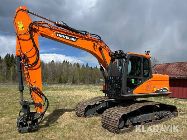 Grävmaskin Develon DX160LC High Track
