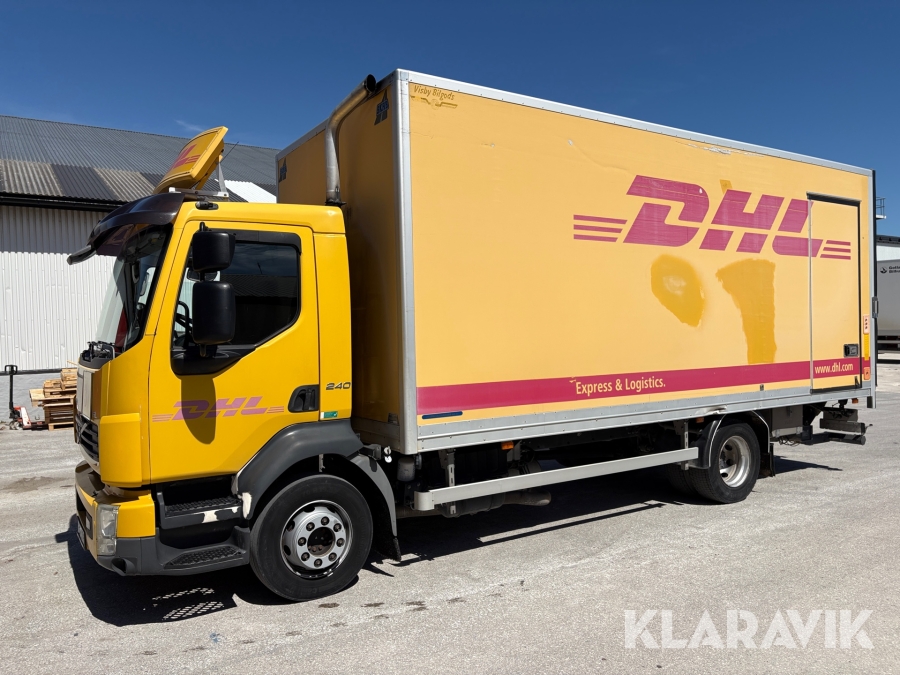 Lastbil Volvo Fl 240 med skåp & bakgavellyft