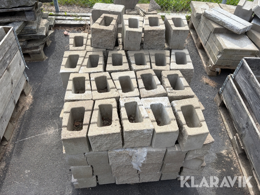 Betongblock / murblock 80st
