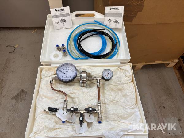 Tryckmätarutrustning Brandoni