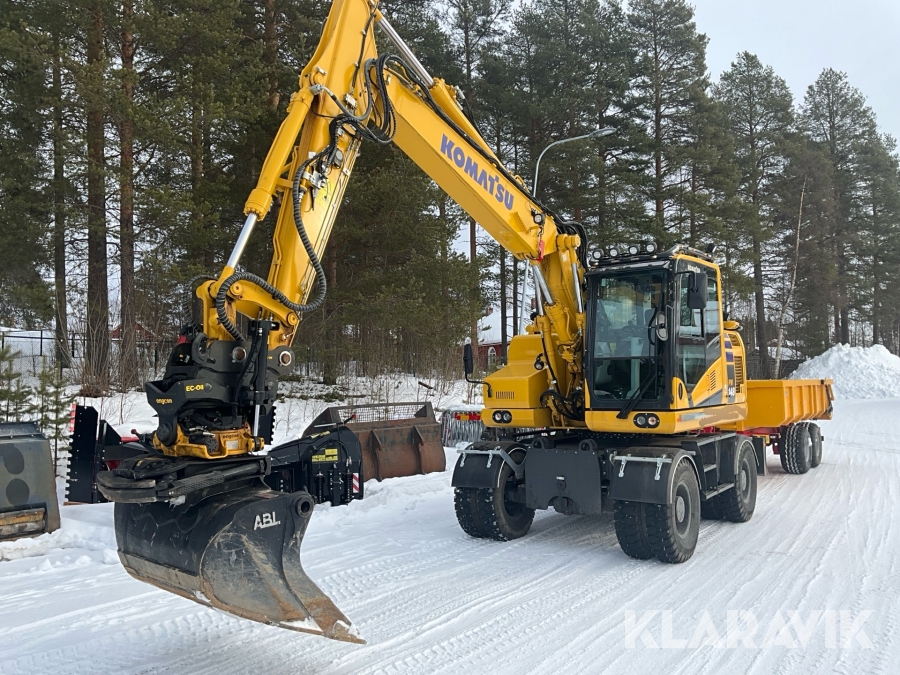 Hjulgrävmaskin Komatsu PW 148