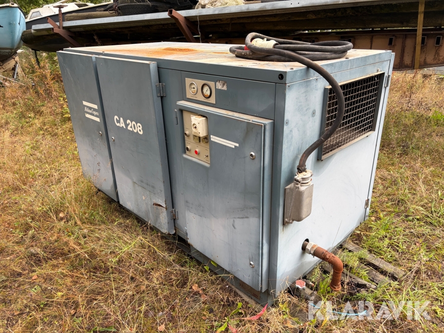 Skruvkompressor Atlas Copco GA 208 63 A