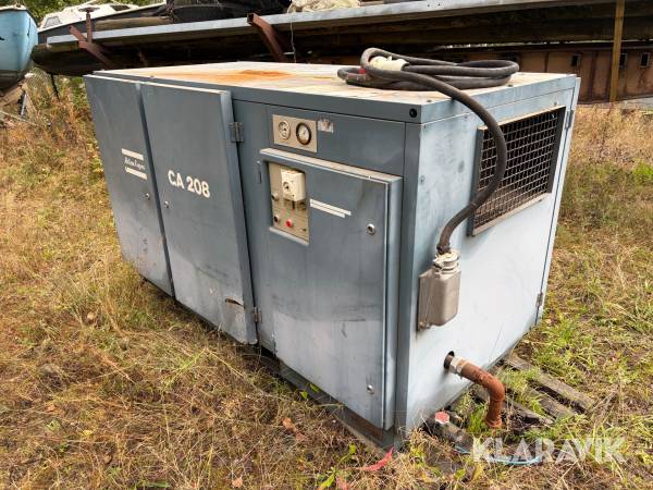 Skruvkompressor Atlas Copco GA 208 63 A