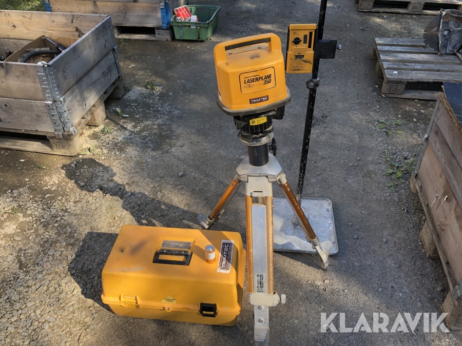 Planlaser Spectra-Physics Laserplane 350 med mottagare och stativ