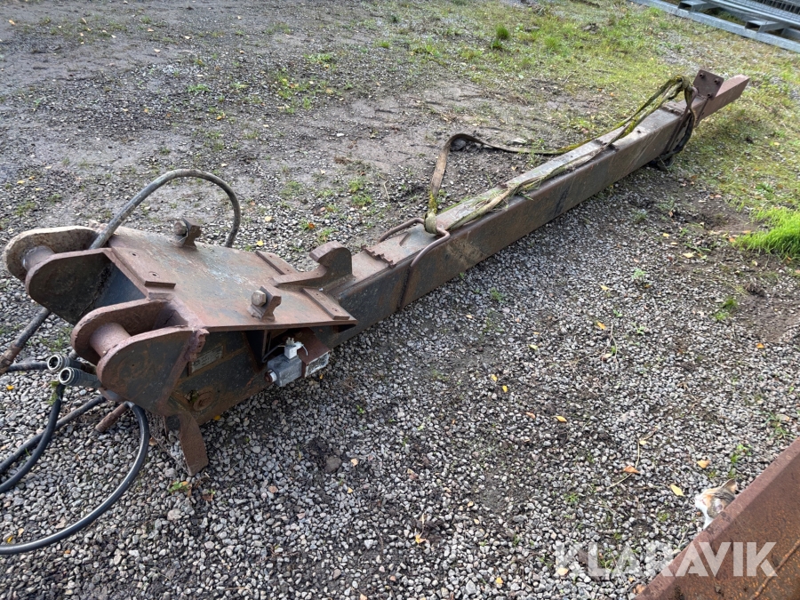 Kranarm Åkerman med hydrauliskt utskjut B20