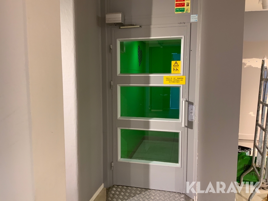 Lågfartshiss Motala Hissar MC 3000 2plan