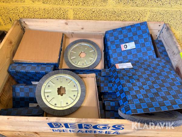 Parti med borstar Pferd