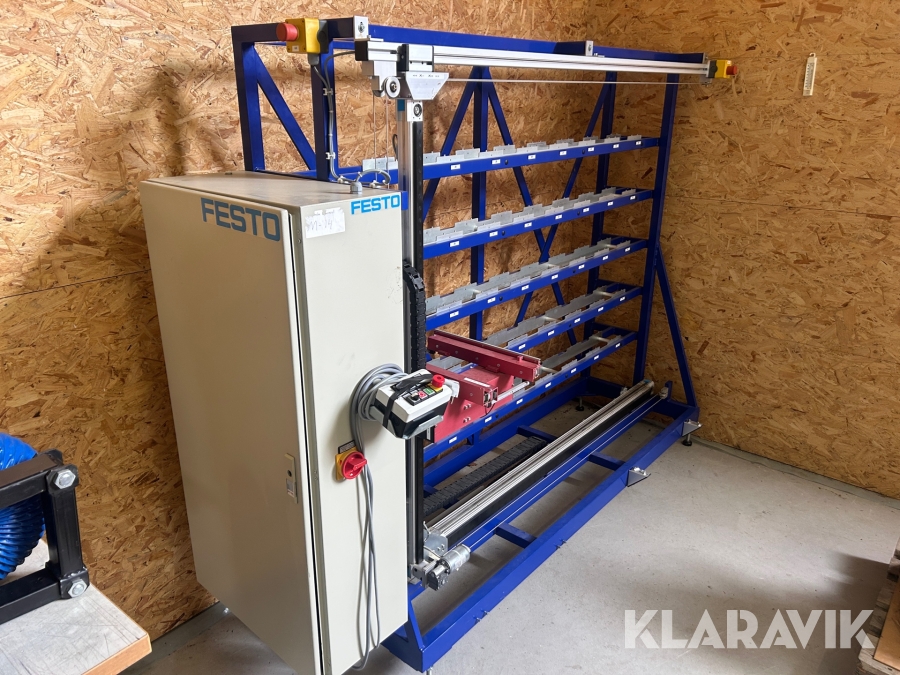 Helautomatiskt plocklager Festo
