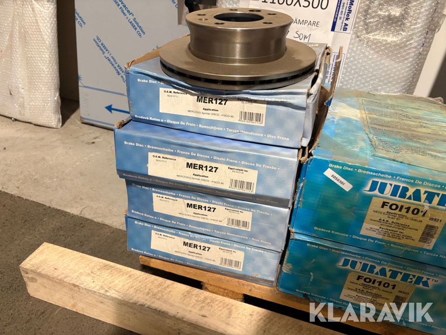 Bromsskivor Juratek till Mercedes Sprinter