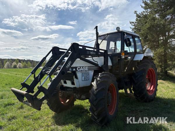 Traktor Case 1594 med lastare