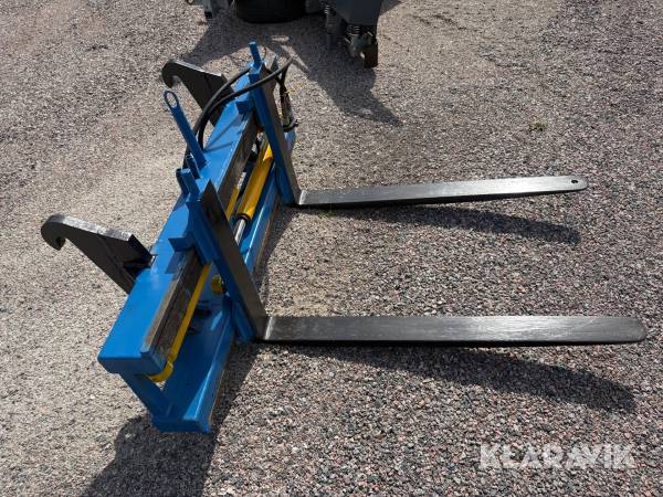 Hydrauliska pallgafflar Drivex GHH 1500 ZL L30 2500 kg med fasterkoppling