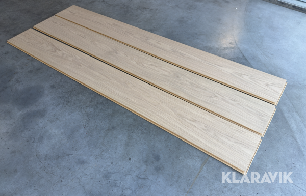 Ekgolv Woodura, Earth Grey, XXL (Select) 184 kvm, 5-G klickgolv, 1-stav