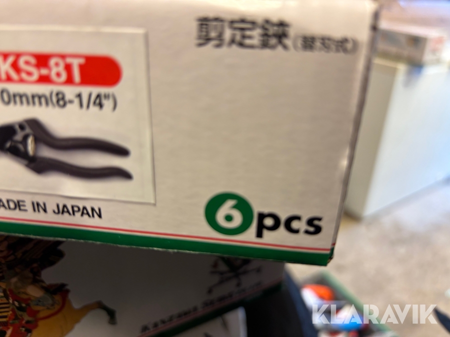 Parti med sekatörer Samurai KS-8T