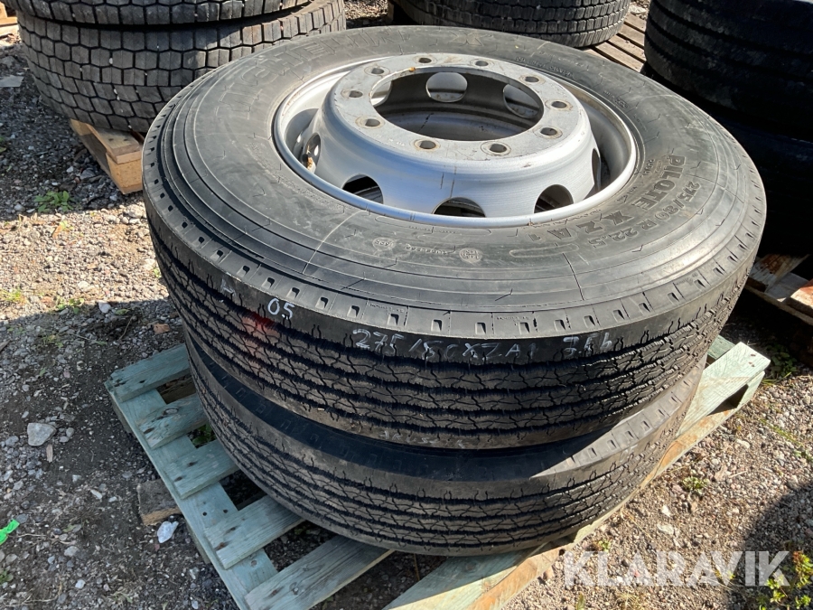 Lastbilsdäck Michelin 275/80R22,5 2st