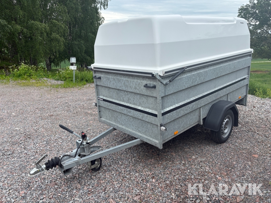 Släpkärra med kåpa Brenderup LV1000